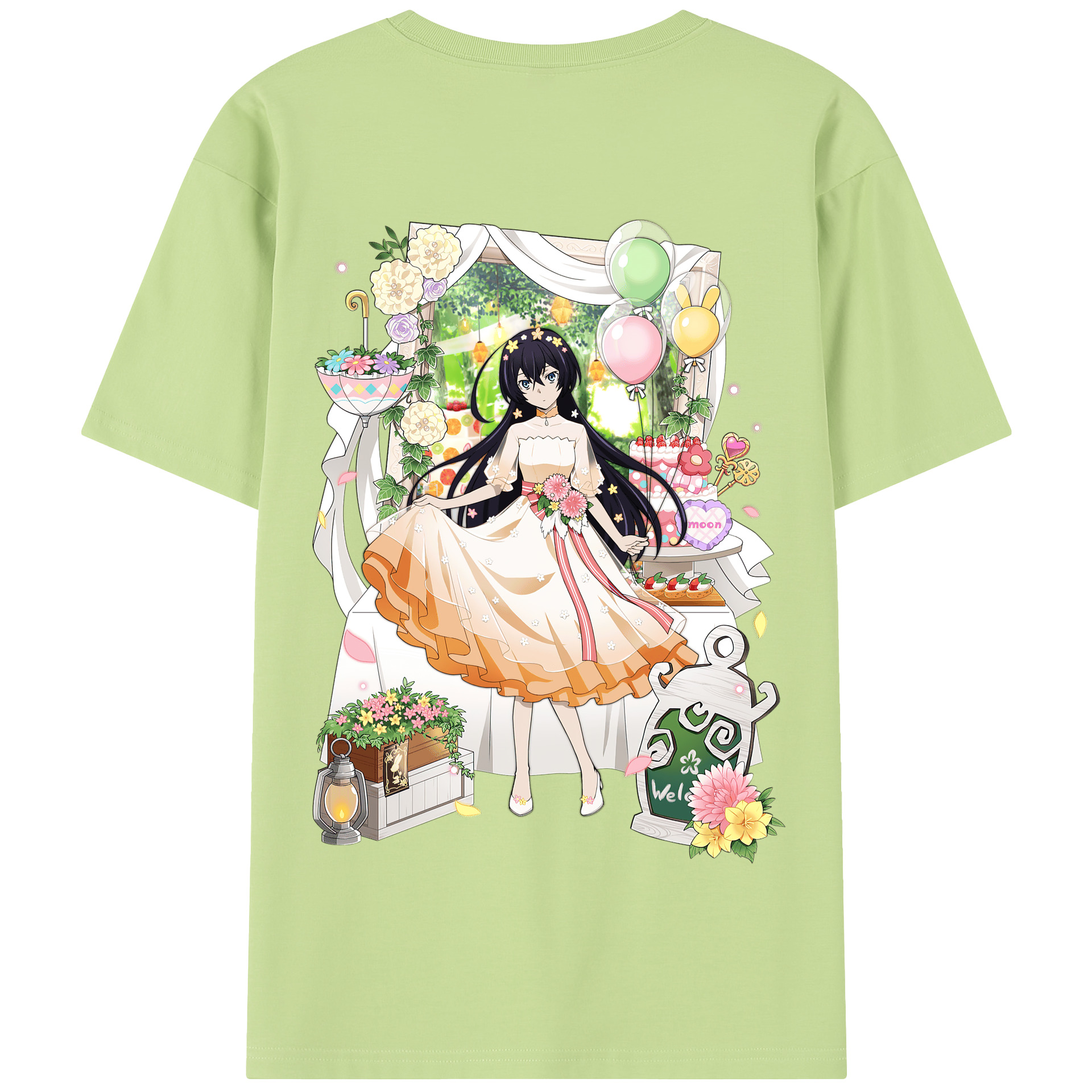 （画像用） 文豪ストレイドッグス Bungo Stray Dogs 綿100％半袖Tシャツ（背面プリント）